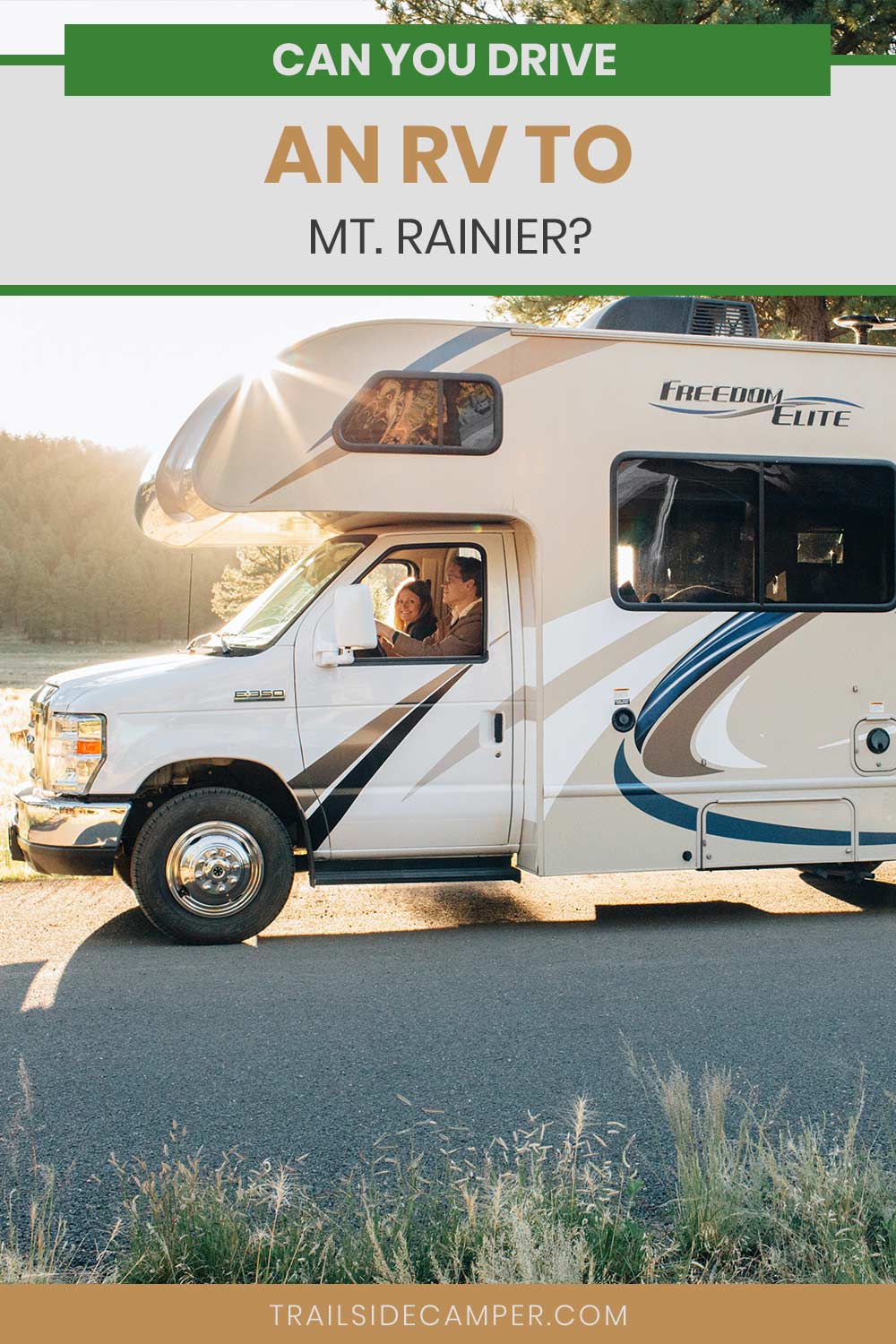 Can You Drive an RV to Mt. Rainier?