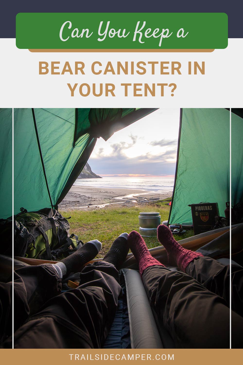 Can You Keep a Bear Canister in Your Tent?