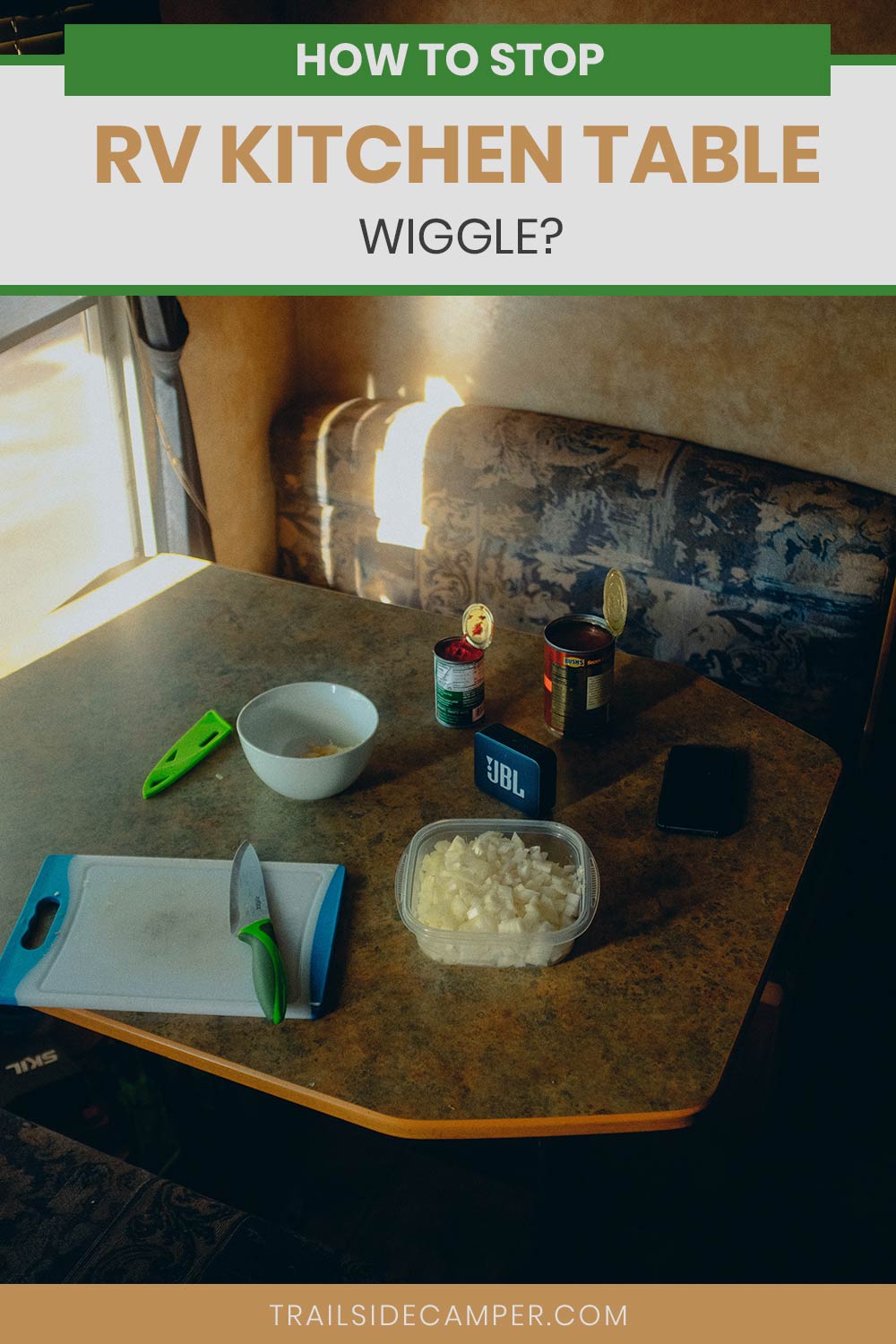 How to Stop RV Kitchen Table Wiggle?